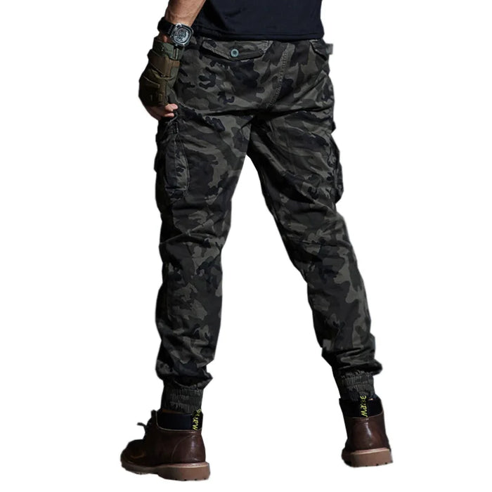 High Quality Khaki Casual Pants Men Military