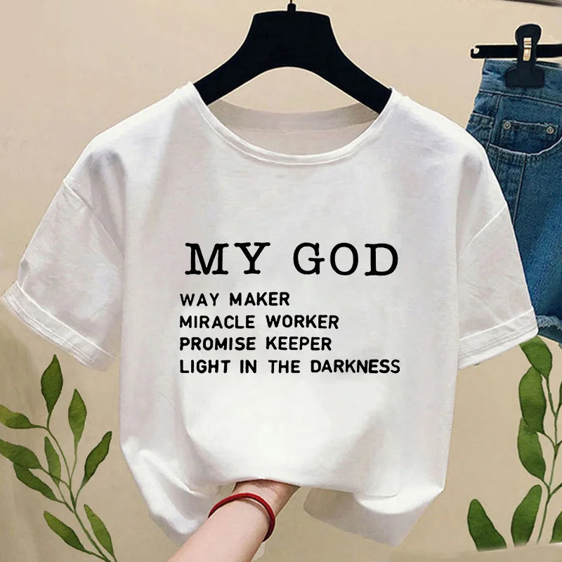 Way Maker Miracle Worker My God T-shirt