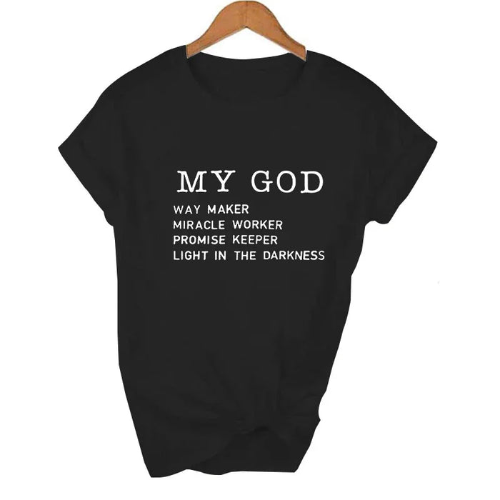 Way Maker Miracle Worker My God T-shirt