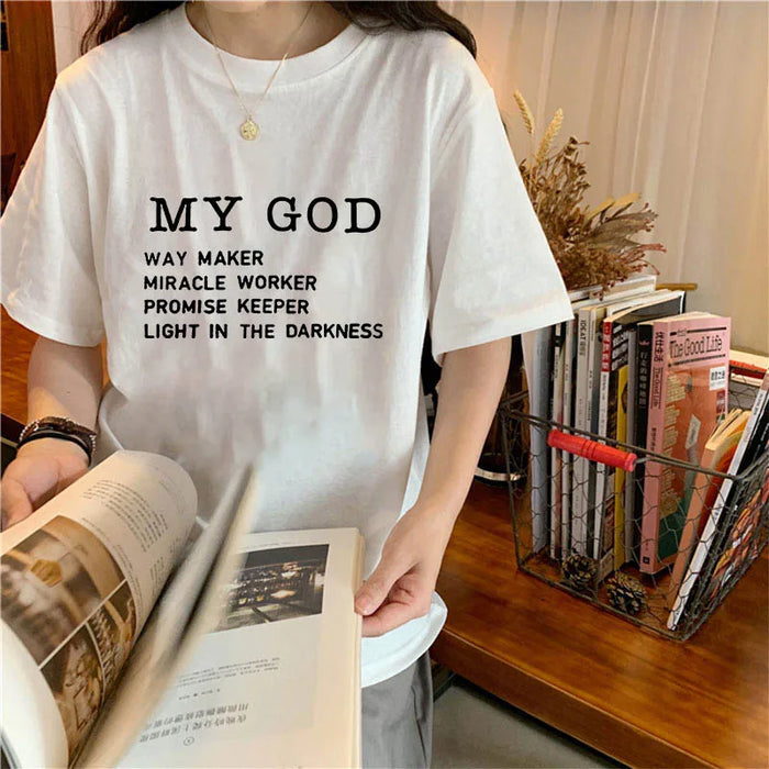 Way Maker Miracle Worker My God T-shirt