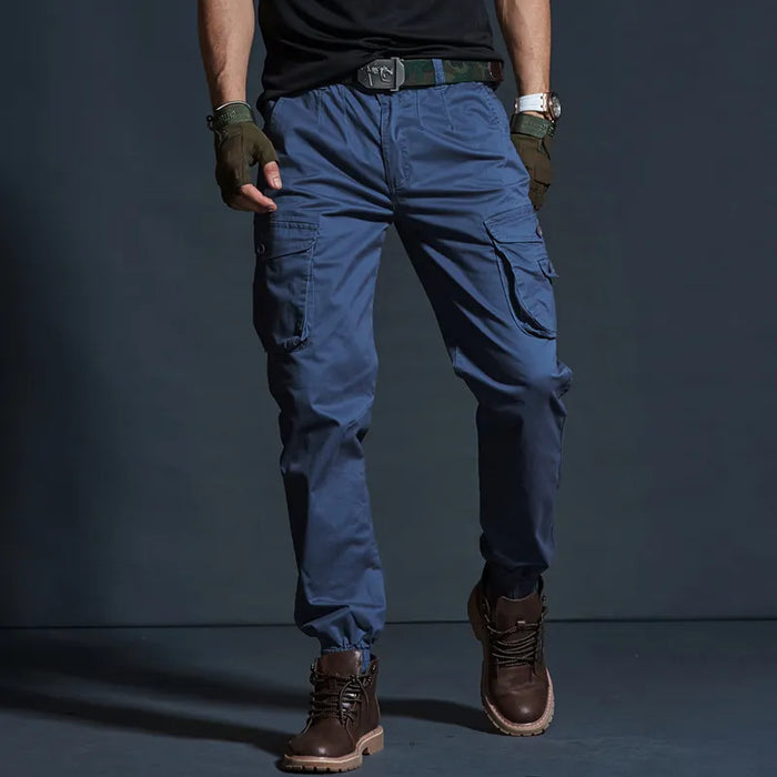 High Quality Khaki Casual Pants Men Military