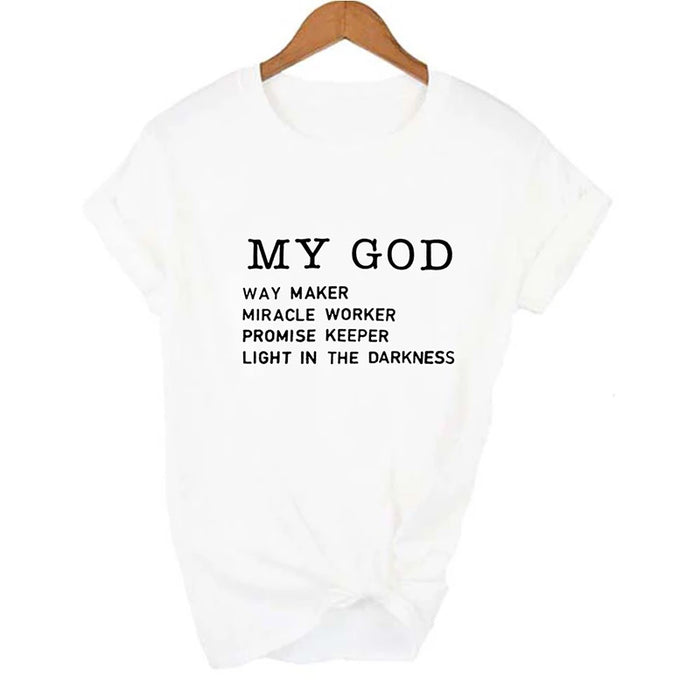 Way Maker Miracle Worker My God T-shirt