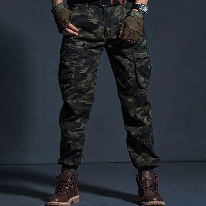 High Quality Khaki Casual Pants Men Military