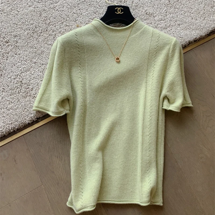 Summer New Women's Knitwear 100% Cotton