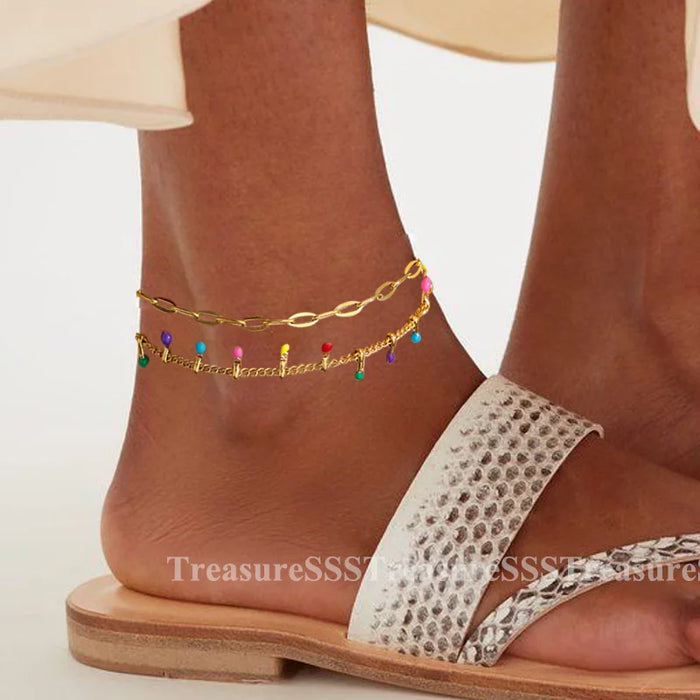 Anklets for Women Summer Beach Accessories