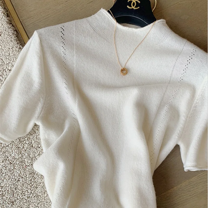 Summer New Women's Knitwear 100% Cotton